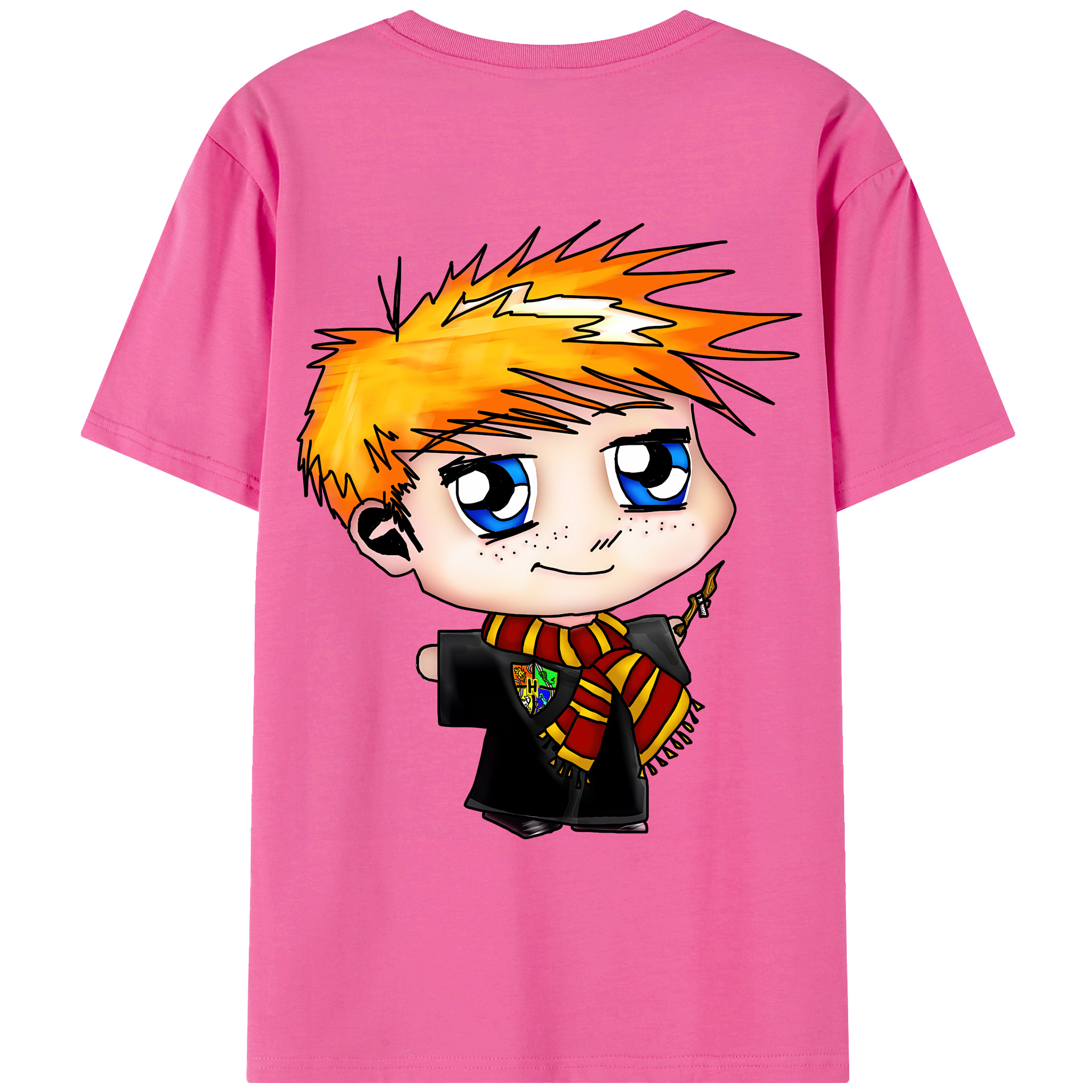 （画像用） Harry Potter ハリー・ポッターシリーズ レディース半袖Tシャツ(バックプリント)